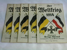 Der Weltkrieg 1914. 5 Hefte Von Kranzler, Wilhelm - Non Classés