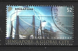 SINGAPOUR. N°1241 Oblitéré De 2004. Réservoirs. - Singapur (1959-...)