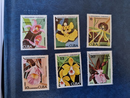 CUBA  NEUF   1980   ORQUIDEAS  CUBANAS  //  PARFAIT  ETAT  //  1er  CHOIX  // Sans Gomme - Unused Stamps