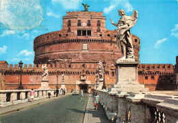 ITALIE - Rome - Castel Sant'Angelo - Château - Magnifique Vue - Orné De Statues D'ange Du Bernin - Carte Postale - Autres & Non Classés