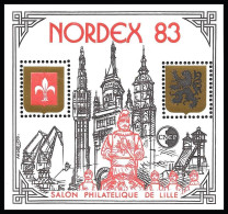 6 03 - 12  3	NORDEX  83	-	Salon Philatélique De Lille - Autres & Non Classés