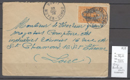 Congo Français - Lettre - Bureau De Vouti - 1928 - Briefe U. Dokumente