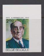 Belgique Non Dentelé 1972 1620 August Vermeylen - 1961-1980