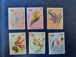 CUBA  NEUF   1980   FLORES  SILVESTRES  //  PARFAIT  ETAT  //  1er  CHOIX  // - Unused Stamps