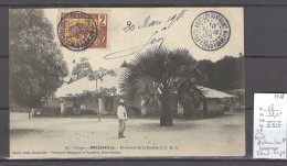 Congo Français - CP Bureau De Fort Archambault - 1908 - Lettres & Documents