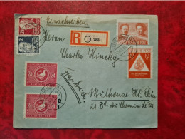 Lettre Allemagne RECOMMANDE BURGSTADT  1949 Pour Mulhouse Deutsche Post - Altri & Non Classificati