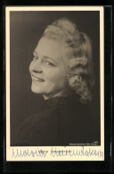 AK Opernsängerin Maria Neumärker Mit Original Autograph  - Opera