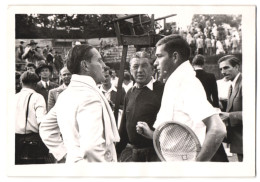 7 Fotografien Ansicht Berlin-Grunewald, Königsallee, Tennis-Spieler Gottfried Von Cramm Im LTTC Rot-Weiss Stadion  - Sport