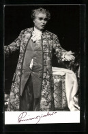 AK Opernsänger Dietrich Fischer-Dieskau Als Don Alfonso, Mit Original Autograph  - Opera