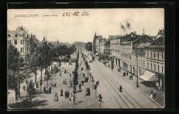 AK Düsseldorf, Linden-Allee Aus Der Vogelschau  - Düsseldorf