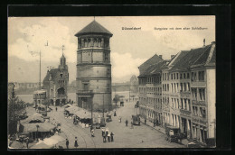 AK Düsseldorf, Burgplatz Mit Altem Schlossturm  - Düsseldorf