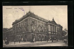 AK Düsseldorf, Städt. Tonhalle Mit Passanten  - Düsseldorf