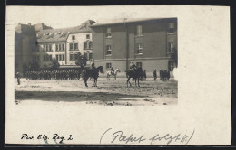 Foto-AK Minden /Westf., Kaserne Des Eisenbahnregiment Nr. 2  - Minden