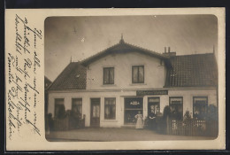 Foto-AK Hamburg-Tonndorf, Schuhwarenhaus F. H. Dabelstein  - Wandsbek