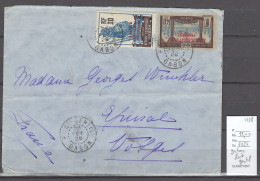 Gabon- Lettre - Cachet De Port Gentil -1928 Pour Epinal - Covers & Documents