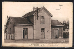 CPA Saint-Léger, La Gare, La Gare  - Other & Unclassified