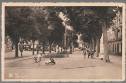 CPA CARTE POSTALE BELGIQUE SPA PLACE ROYALE 1954 - Autres & Non Classés