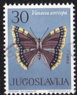 (Jugoslawien 1964) Schmetterlinge Nymphalis Antiopae O/used (A5-19) - Butterflies