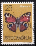 (Jugoslawien 1964) Schmetterlinge Lnachis Io  O/used (A5-19) - Butterflies