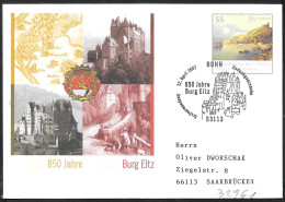 Germania/Germany/Allemagne: Intero, Stationery, Entier, Castello Di Eltz, Eltz Castle, Château D'Eltz - Châteaux