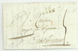 92 GAND Pour Antwerpen Anvers 1799 - 1794-1814 (Période Française)