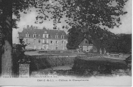 37 - Cléré - Le Château De Champchevrier  - **CPA Vierge ** - Cléré-les-Pins