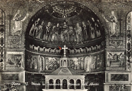 ITALIE - Roma - S. Maria In Trastevere - Mosaico Dell'Abside - Carte Postale - Otros Monumentos Y Edificios