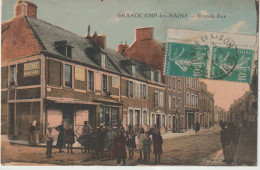 Calvados : GRANCAMP  Les Bains : Grande  Rue - Autres & Non Classés