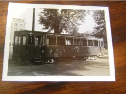 Photographie - Strasbourg (67) -Tramway  - Remorque N° 529 - 1954 - SUP (HY 73) - Strasbourg