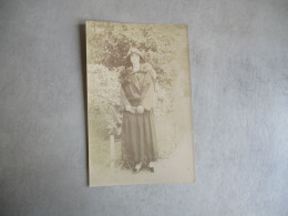 CARTE PHOTO FEMME CHAPEAU 1923 - Fotografie