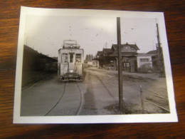 Photographie - Strasbourg (67) -Tramway  - Remorque - Gare - 1954 - SUP (HY 74) - Strasbourg