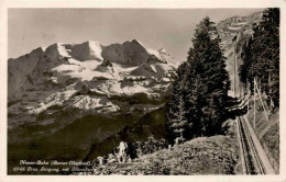 Niesen-Bahn (Berner Oberland) Mit Blüemlisalp (73) * 5. 6. 1930 - Wimmis