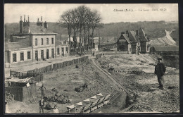 CPA Clères, La Gare 1912, La Gare  - Clères