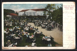 AK Wien, Wallner`s Meierei Und Gasthaus Tivoli  - Andere & Zonder Classificatie