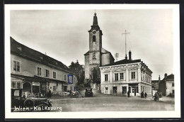 AK Wien, Kalksburg, Platzpartie Vor Der Kirche  - Sonstige & Ohne Zuordnung