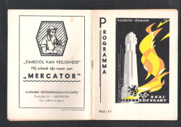 PROGRAMMA IJZERBEDEVAART 1958 - KAASKERKE - DIKSMUIDE - XXXI IJZERBEDEVAART 24 AUGUSTUS 1958 (OD 095) - Programs