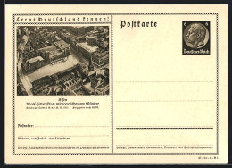 AK Essen, Platz Mit Münster, Ganzsache Lernt Deutschland Kennen  - Postcards