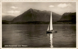 Thunersee Und Niesen (5674) * 28. 7. 1938 - Wimmis