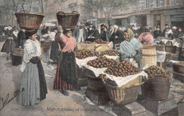 MARSEILLE (Bouches-du-Rhône) - Marchandes D'oranges Au Grand Marché - Aqua-Photo L.V. & Cie 2559 - Voyagé 1909 (2 Scans) - Non Classés