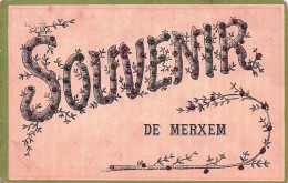 Anvers - MERKSEM - MERXEM - Souvenir De Merxem - 1907 - Rajout De Brillants - Antwerpen