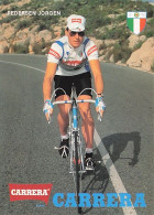 Vélo -  Coureur Cycliste Danois Jorgen Pedersen - Team Carrera  - Cycling - Cyclisme - Ciclismo - Wielrennen - Cyclisme