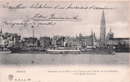 ANTWERPEN - ANVERS -  Panorama De La Ville Et De L'Escaut - 1905 - Antwerpen