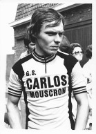 Vélo - Coureur Cycliste Belge Dick Baert  - Team Carlos Mouscron -cycling - Cyclisme - Ciclismo - Wielersport  - Radsport
