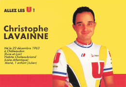 Vélo - Coureur Cycliste Christophe Lavainne - Team U -cycling - Cyclisme - Ciclismo - Wielrennen - - Cycling