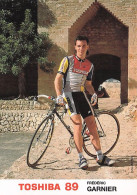 Vélo -  Coureur Cycliste Frederic Garnier  - Team Toshiba 89 - Cycling - Cyclisme - Ciclismo - Wielrennen - Radsport