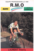 Vélo - Cyclisme - Coureur Thierry Laurent - Team R.M.O 1989 - Cyclisme