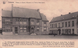 CHIEVRES - Chateau Du Comte D'Egmont Et Le Cercle Notre Dame - Chièvres