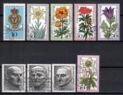 BRD 1975, MiNr. 866, 867 - 870, 871 - 873, 874, Gestempelt; A-2653 - Used Stamps