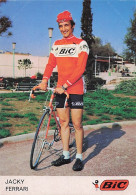 Velo - Cyclisme - Coureur Cycliste Jacky Ferrari - Team BIC  - 1974 - Cyclisme