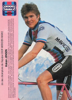 Velo - Cyclisme - Coureur  Cycliste Suedois - Team COOP MERCIER  - 1983 - Cyklist  Professionell - Cycling